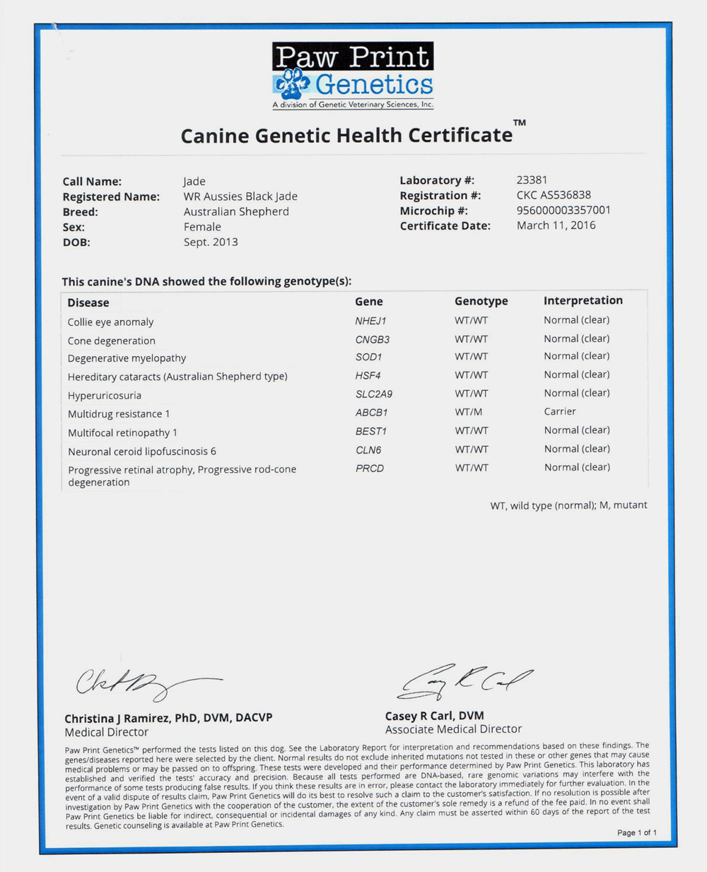 Jade---Genetic-Health-Certificate